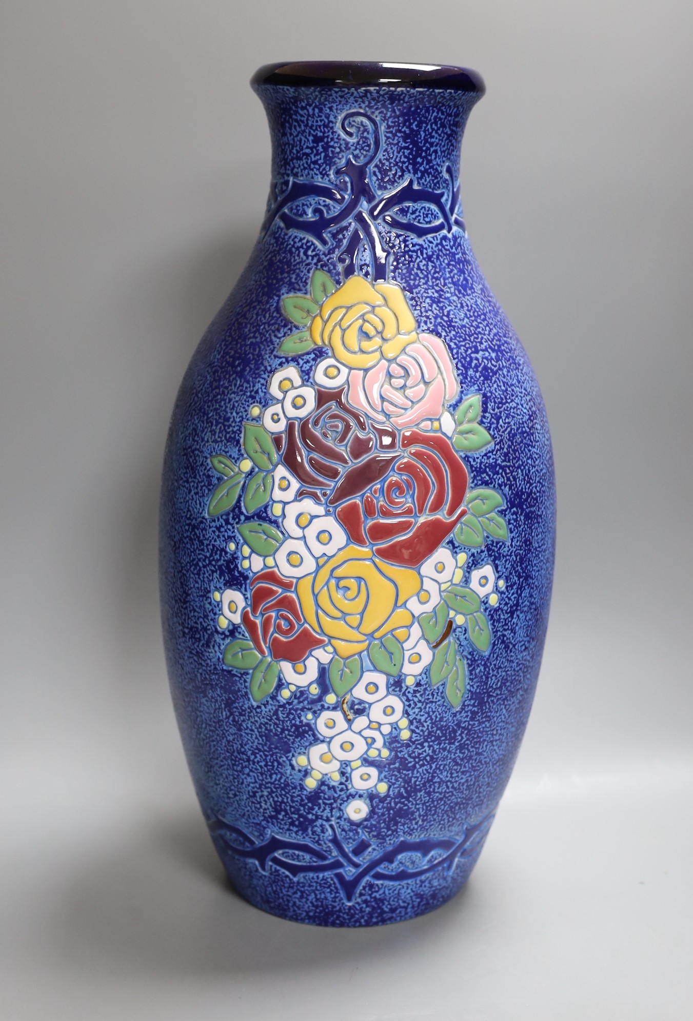 A large Amphora vase, 46 cms high